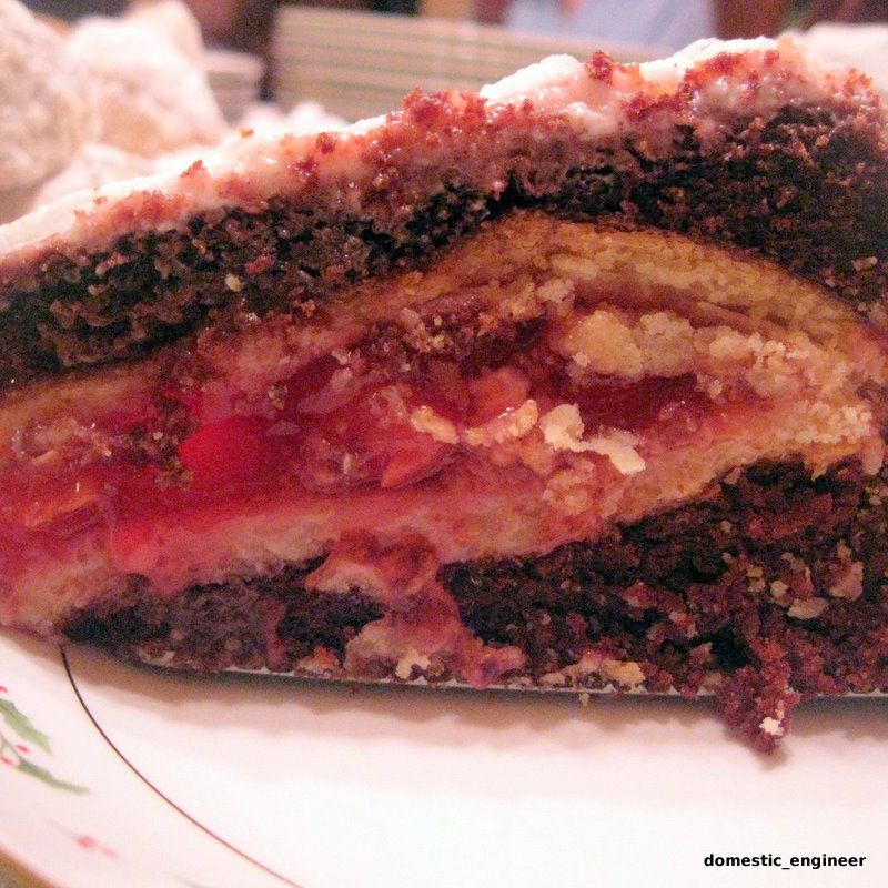 Black Forest Pake (Chocolate Cherry Pie-Cake)