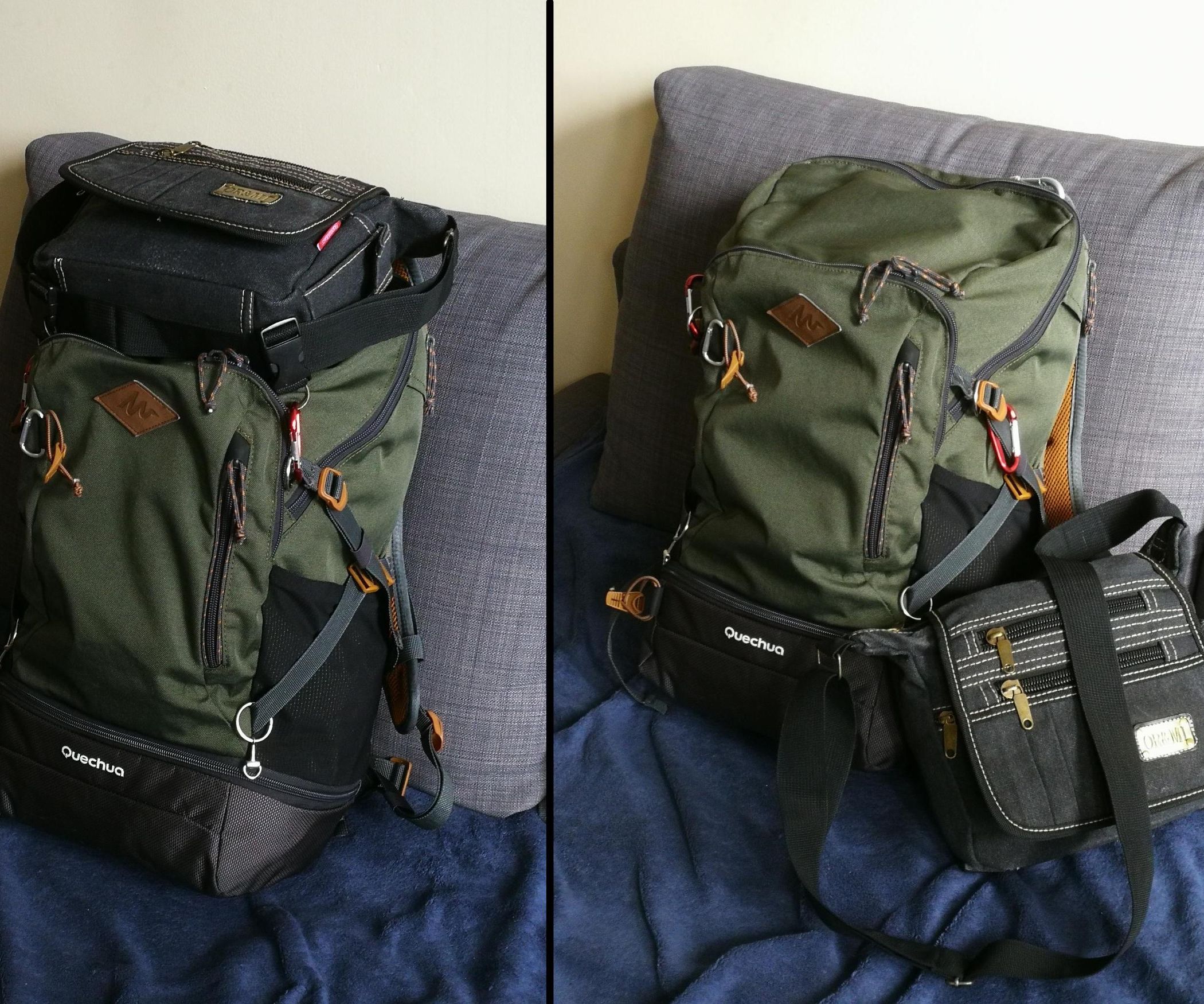 Backpack Attachable Shoulder Bag : 6 Steps - Instructables