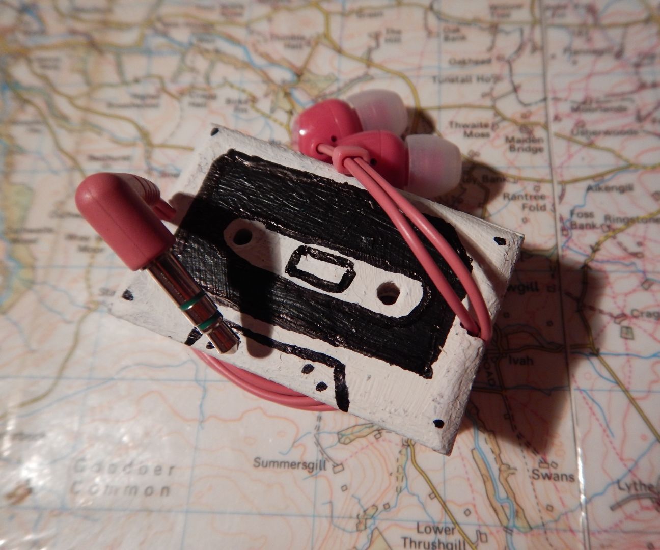 Cassette Headphone Wrap 