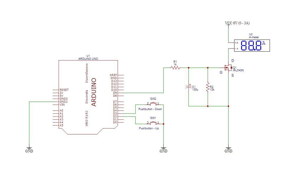 Simple Task Using Pwm In Arduino Arduino Pwm Circuit Diagram