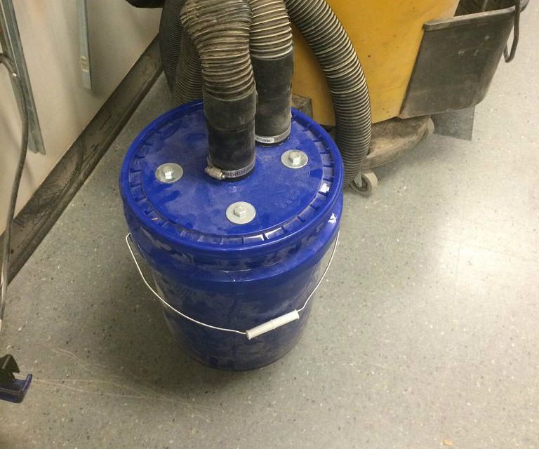 Dust Collector Bucket Mod