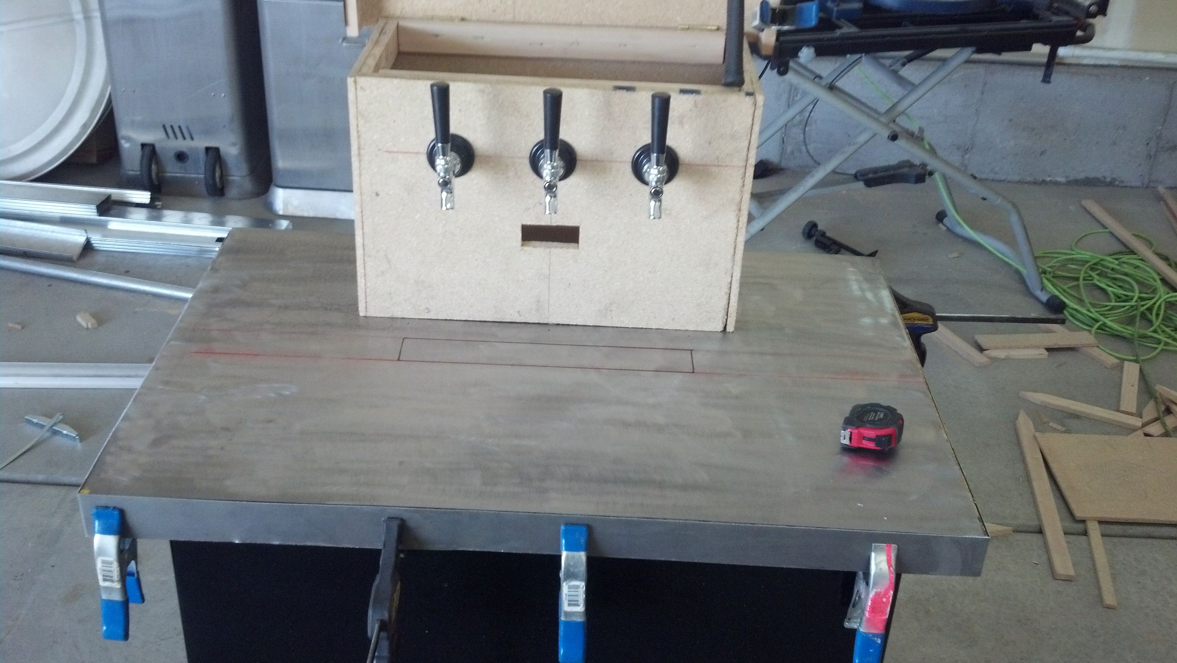 How to Build a Keezer With a 3 Tap Tower (chilled Tower) 8 Steps