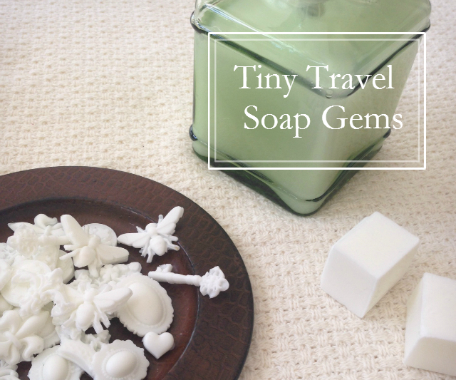 Tiny Travel Honey Soap Gems