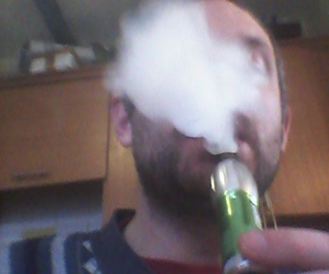 Improved Flashlight Electronic Cigarette - no soldering required