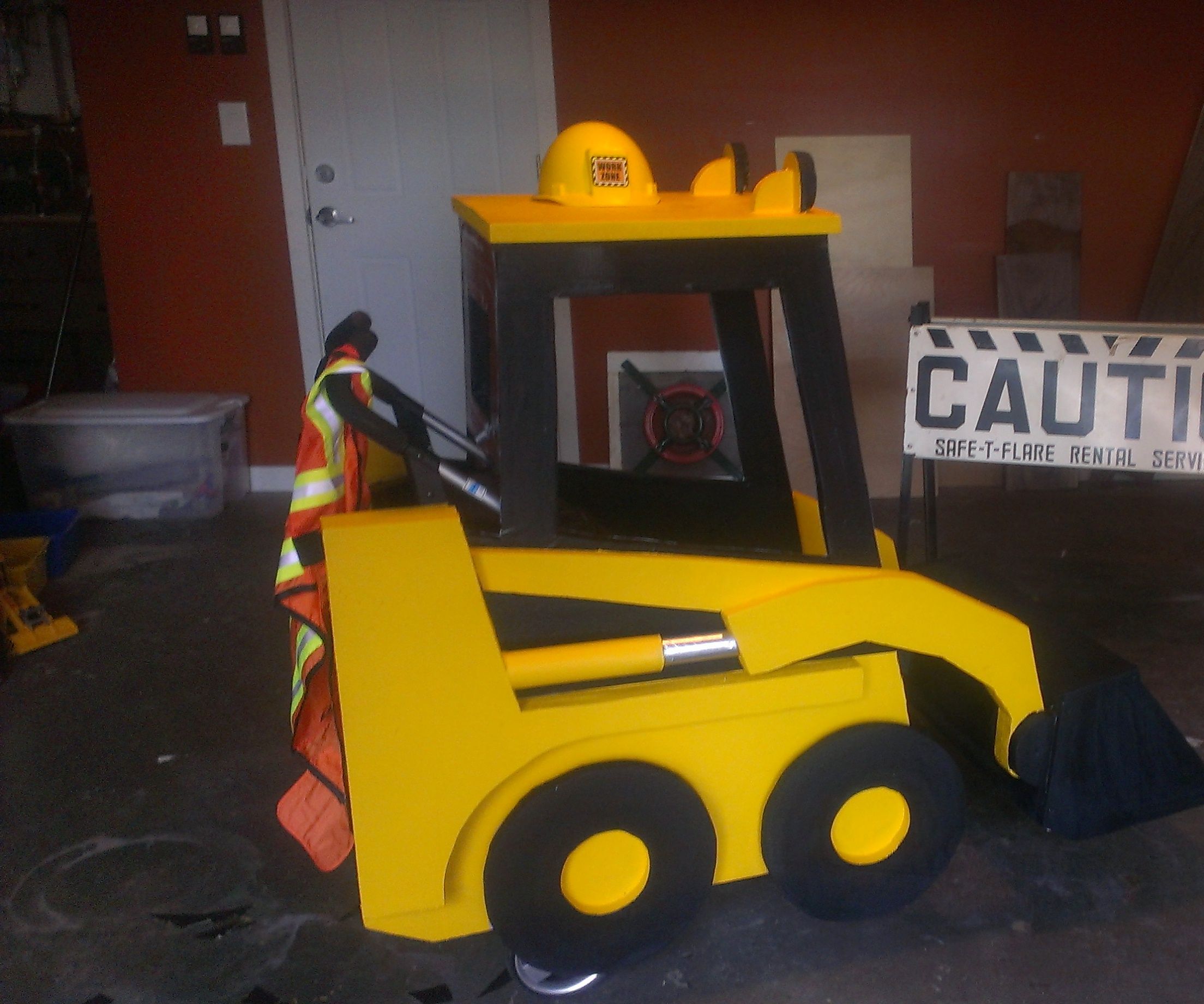 Skid Steer Costume (stroller Wrap)