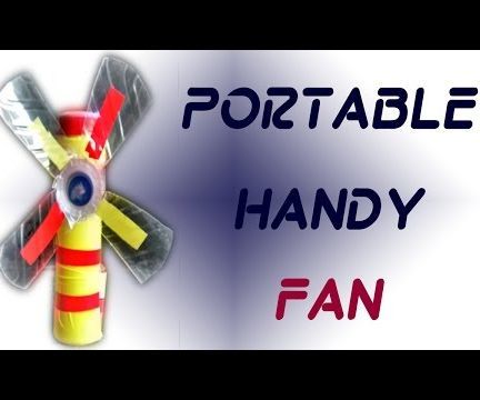 PORTABLE, HANDY ELECTRIC FAN WITH SWITCH