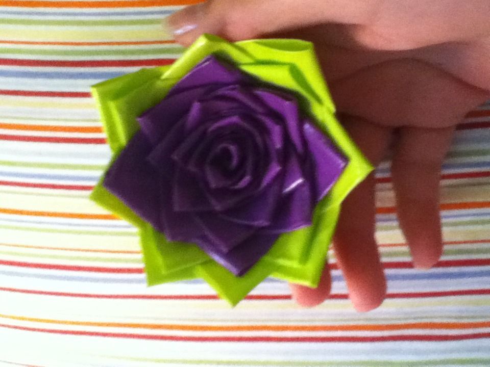 How to Make a Duct Tape Flower