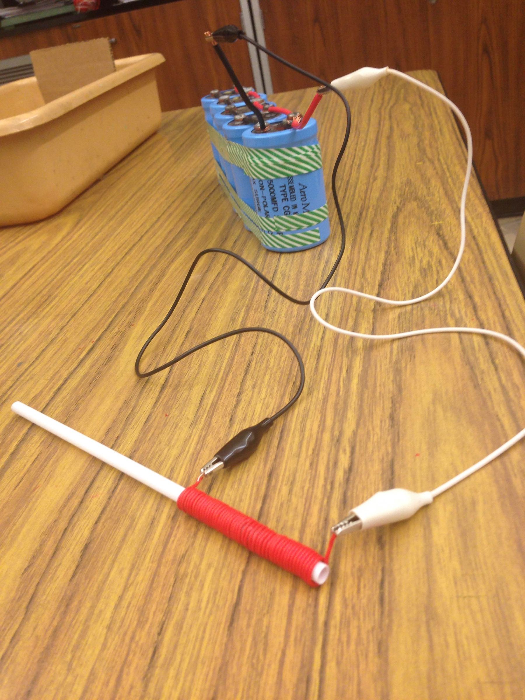 Coil Gun 6 Steps Instructables