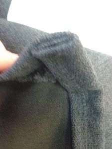 Sewing the Edges of the Fabric
