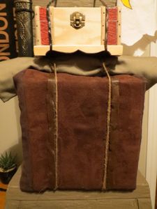 Step 5: the Backpack. Featuring the King's Chair