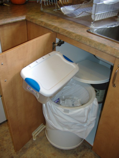 Secondary Garbage Bin - for Those Who Do Compost