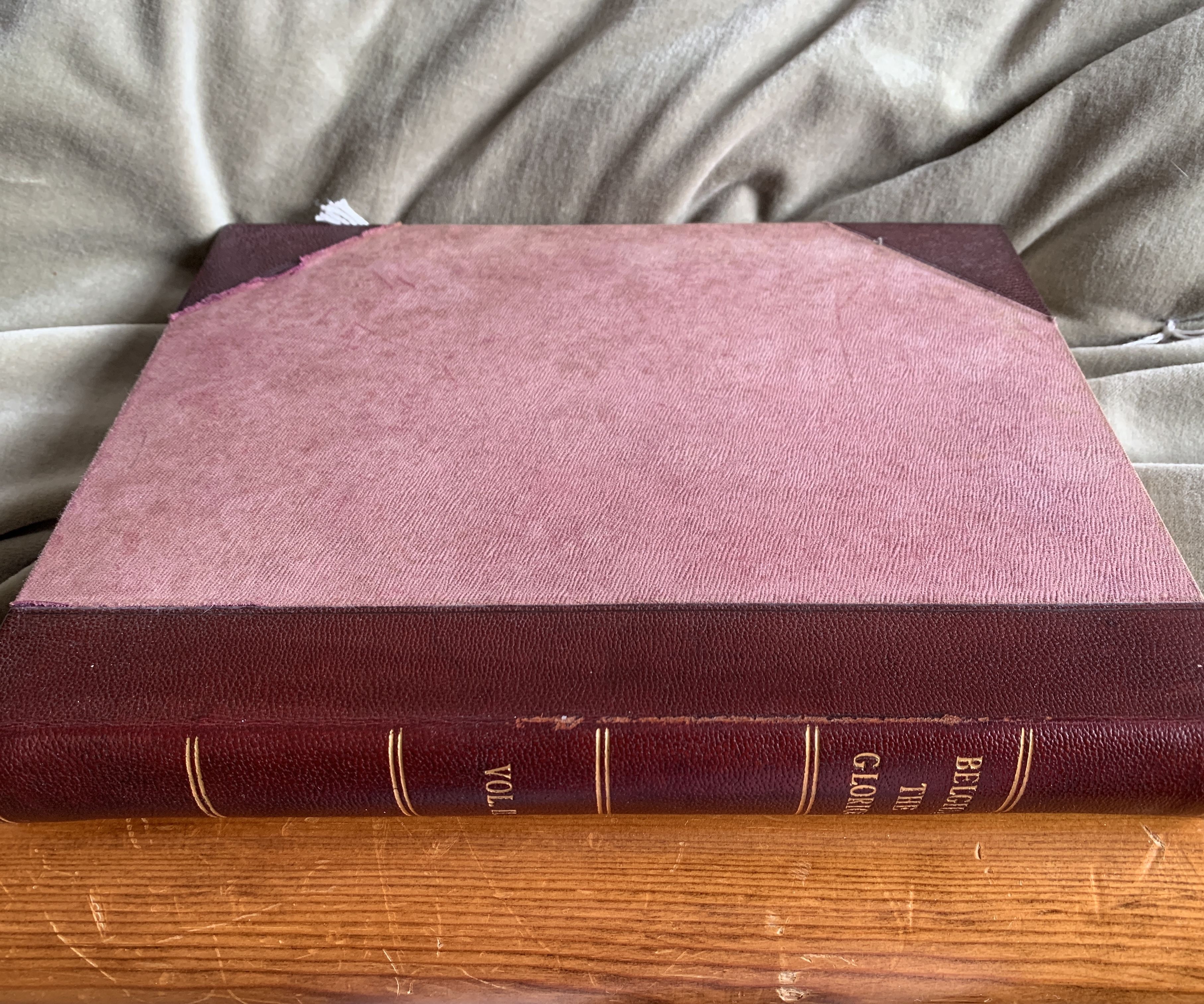 Old Book Re-covering