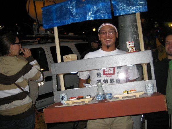 How to Make a Sushi Restaurant Costume! (yes, the Whole Restaurant)