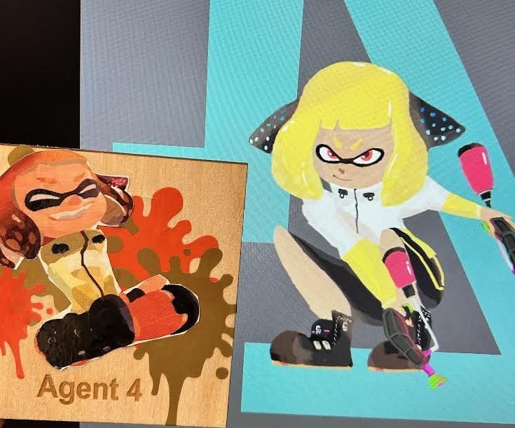 Agent 4 Splatoon Room Decoration!