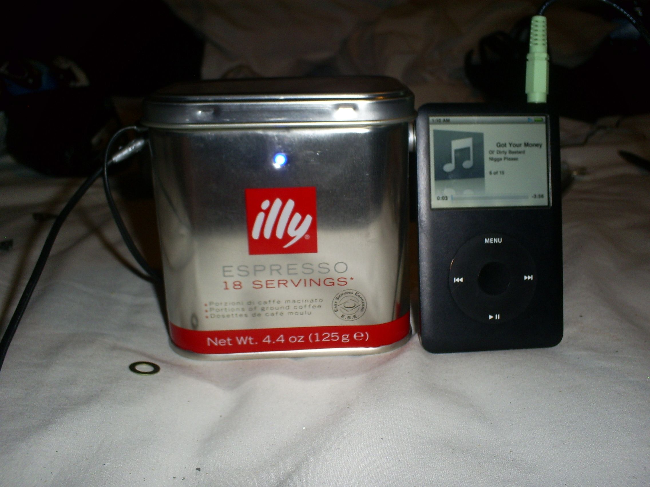 Coffee Can Sound System.