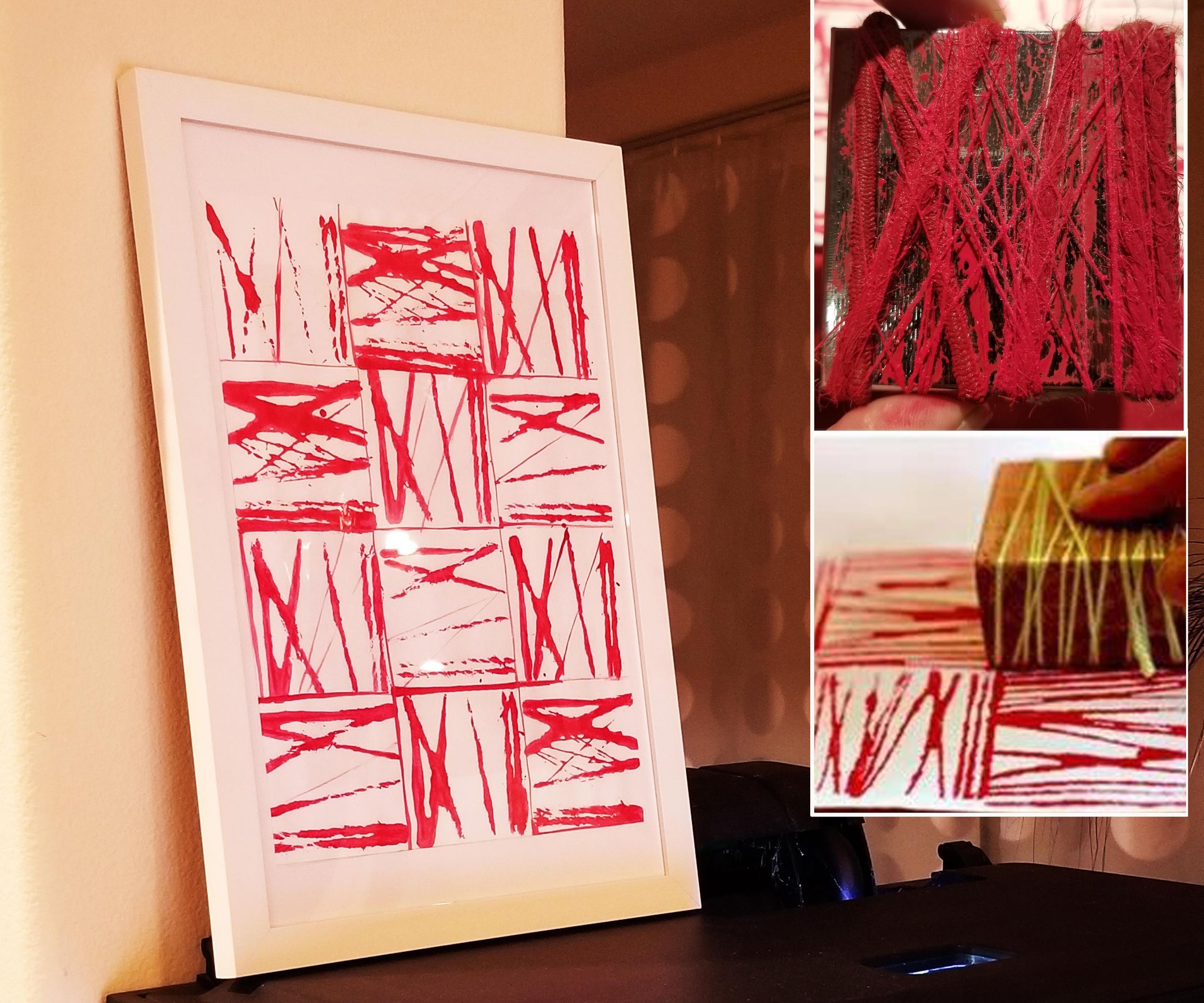 Printing Art With Rope（Chinese Seal）