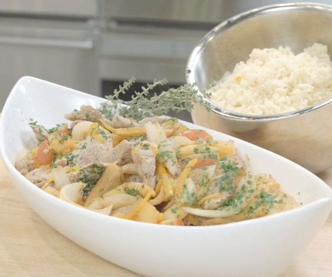 Pork Tenderloin Sautéed (Lomo Saltado)