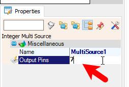 In Visuino Set Components