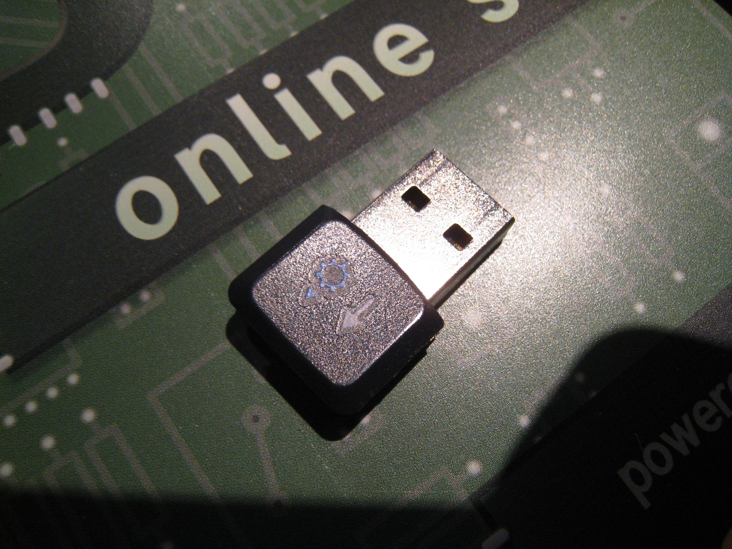 Mini USB drive mod: Keys