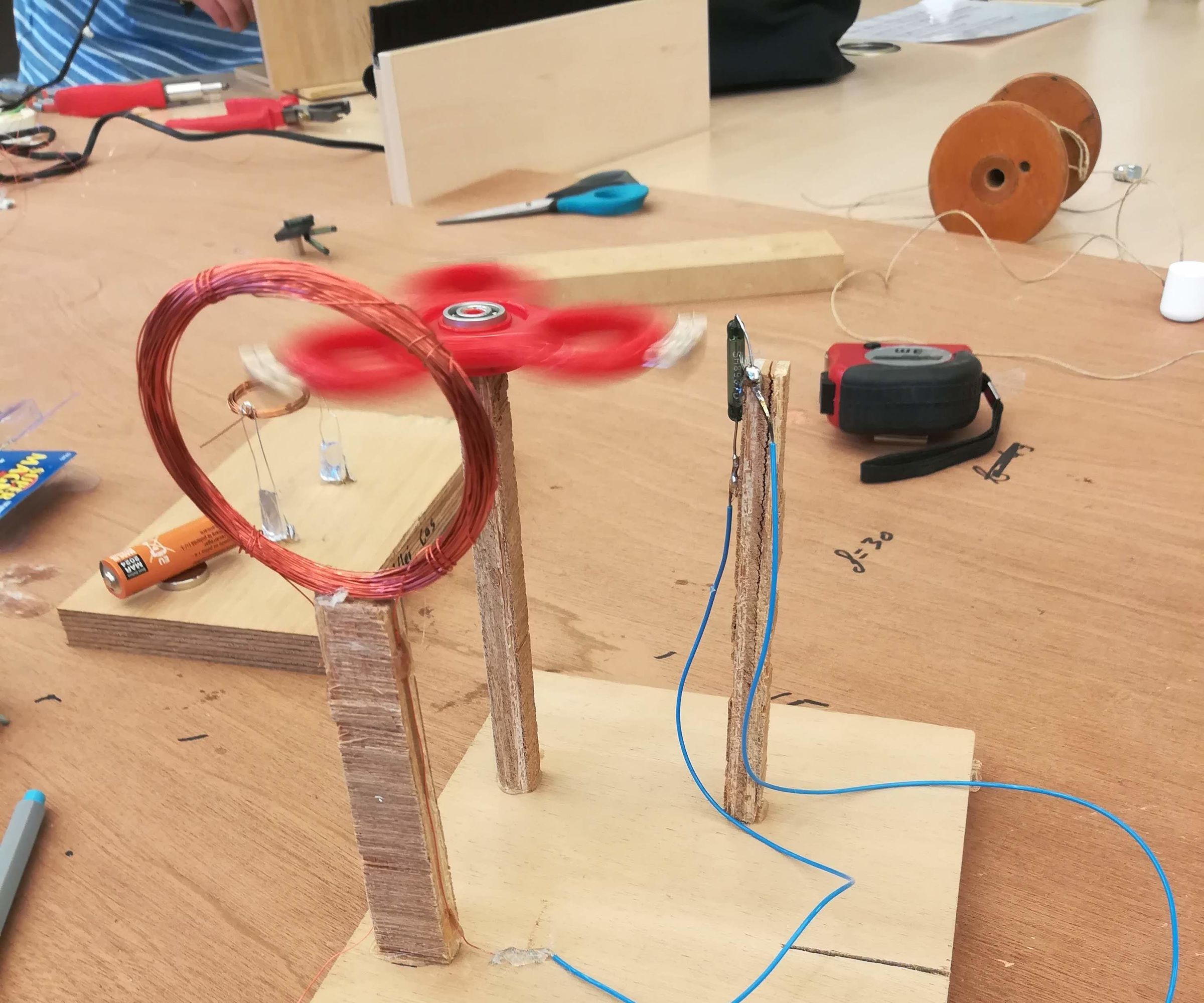 Elektro Motor + Fidget Motor