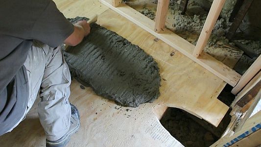 Setting A Tub In Mortar