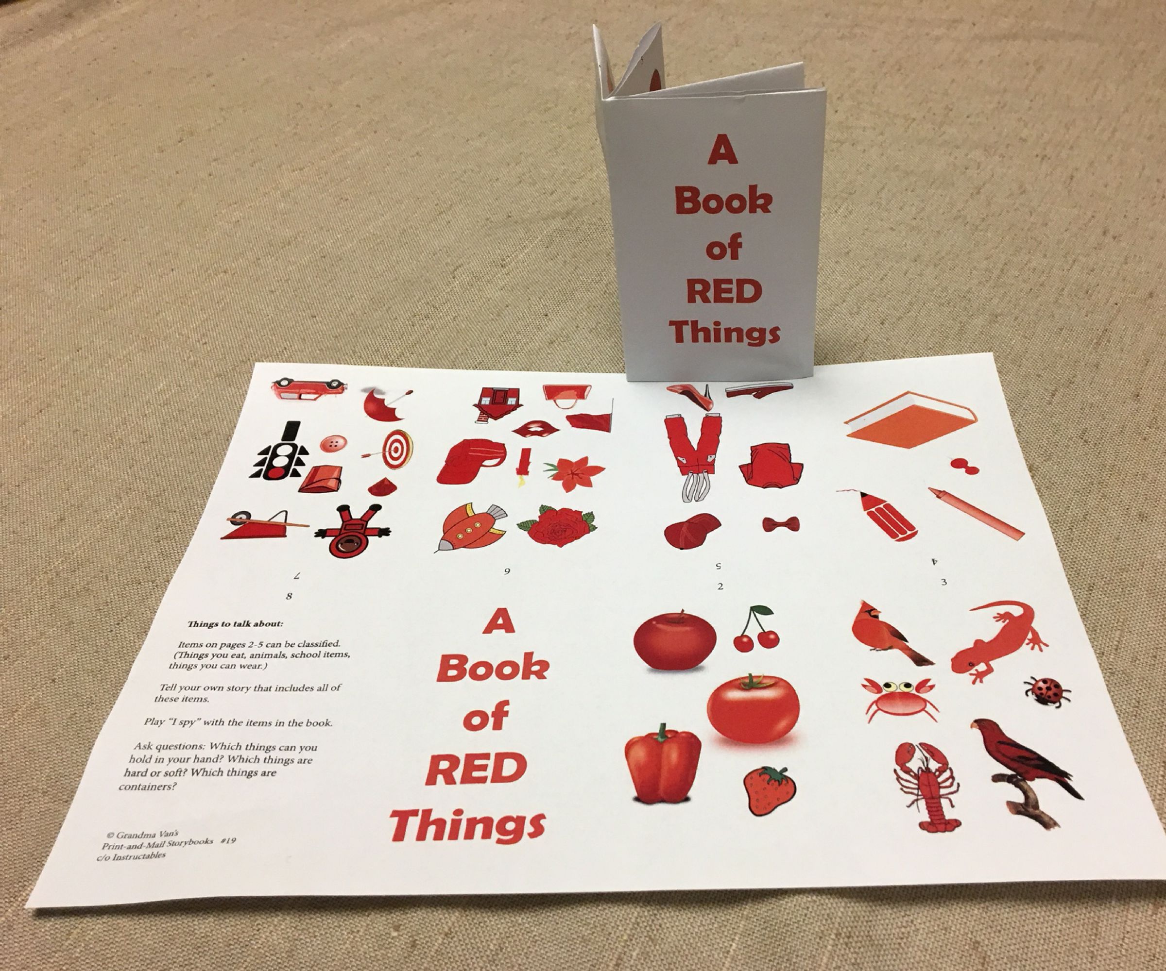 A Book of Red Things (#19)
