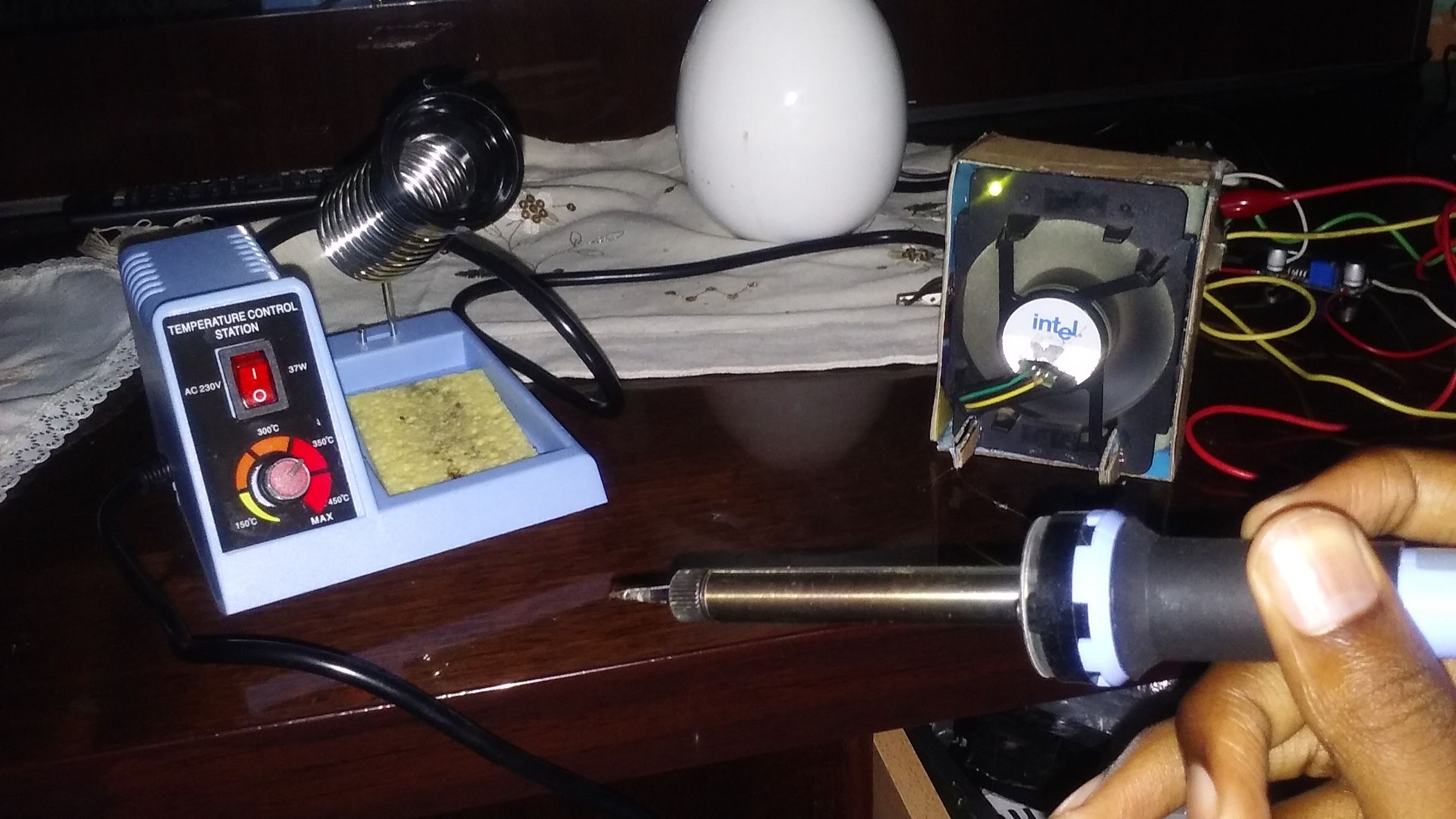 Solder Fume Extractor 8 Steps Instructables