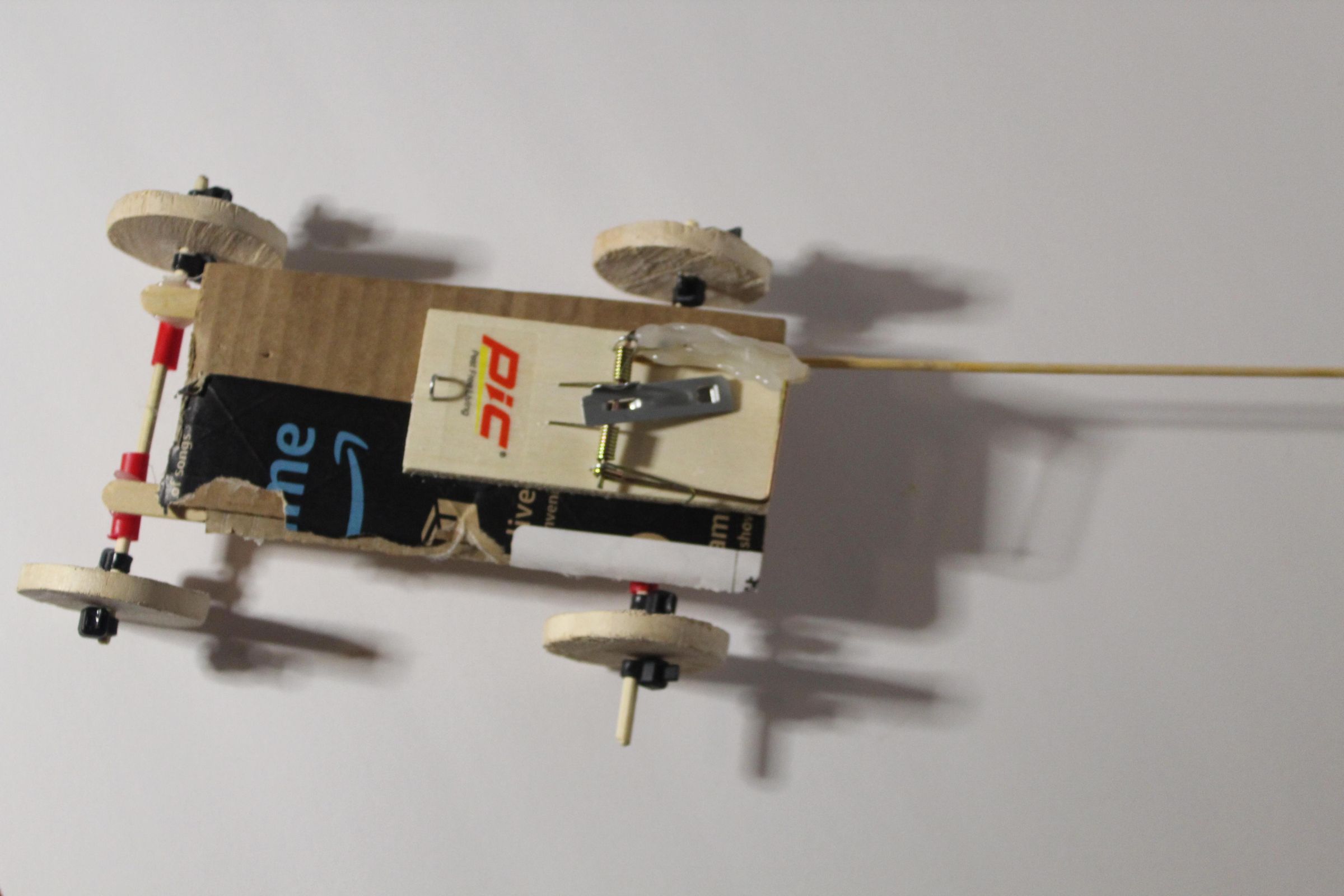 Mousetrap Car Made for Beginners (Highly Detailed & Made With Recycled