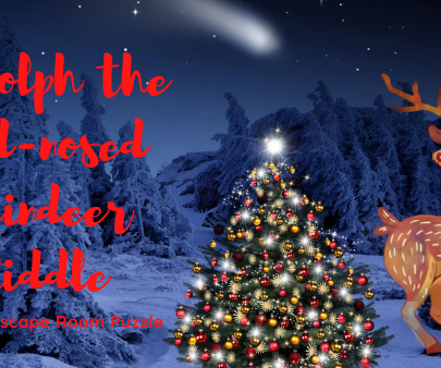 Rudolph the Red-nosed Reindeer Arduino Escape Room Puzzle 