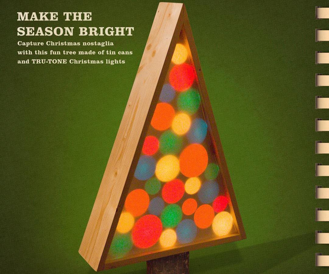 Retro, Illuminated Tin Can Christmas Tree 6 Steps (with Pictures) Instructables