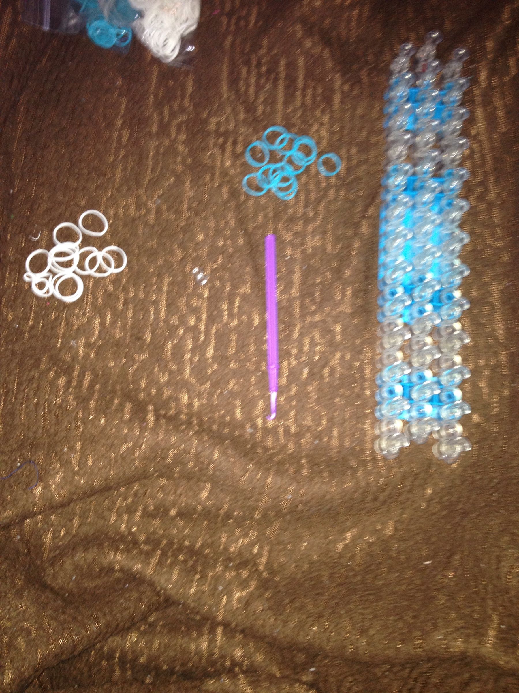 Basic Rainbow Loom Bracelet