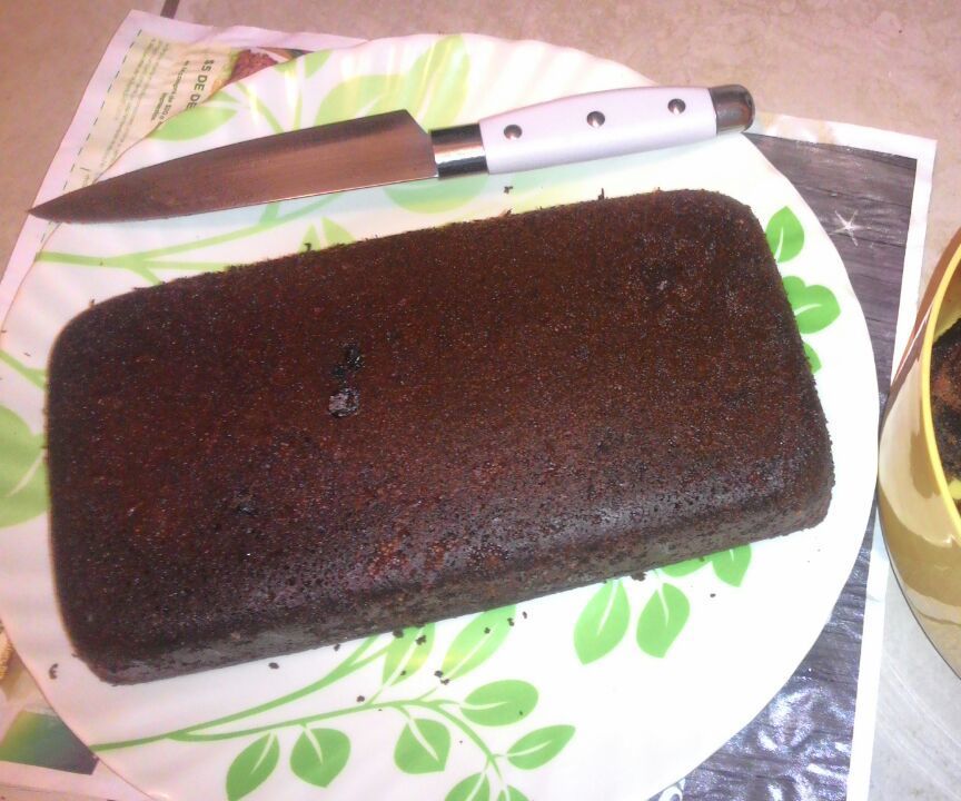 Moist Honey Cake  With Coffee Flavour