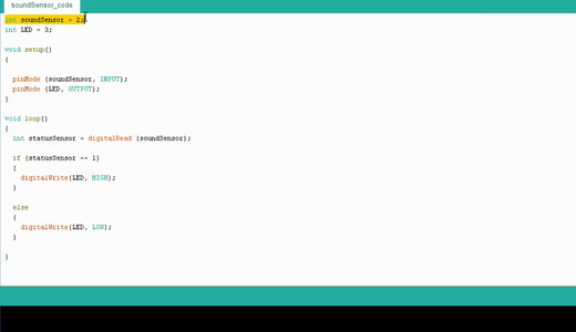 Arduino - Sound Sensor (with LED) : 5 Steps (with Pictures) - Instructables