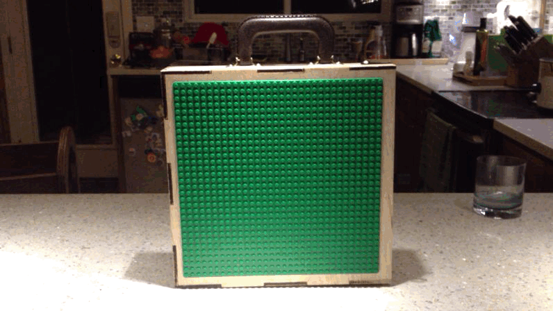 Laser Cut Lego Briefcase