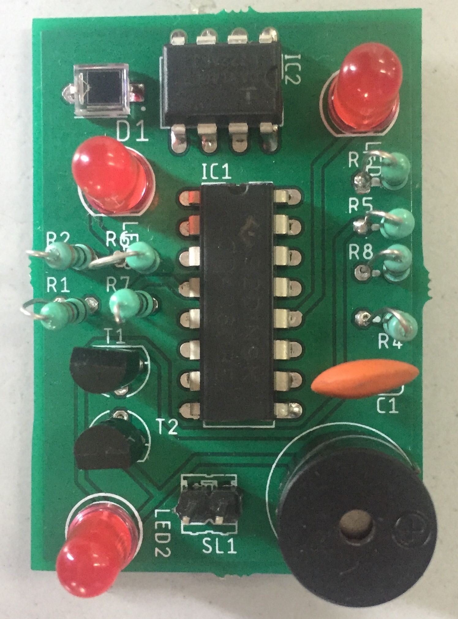 FIRE SENSOR 7 Steps Instructables