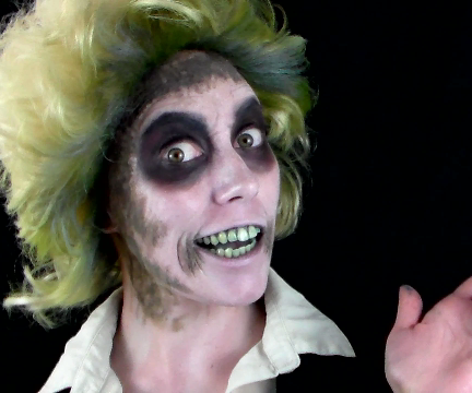 BeetleJuice Makeup Tutorial