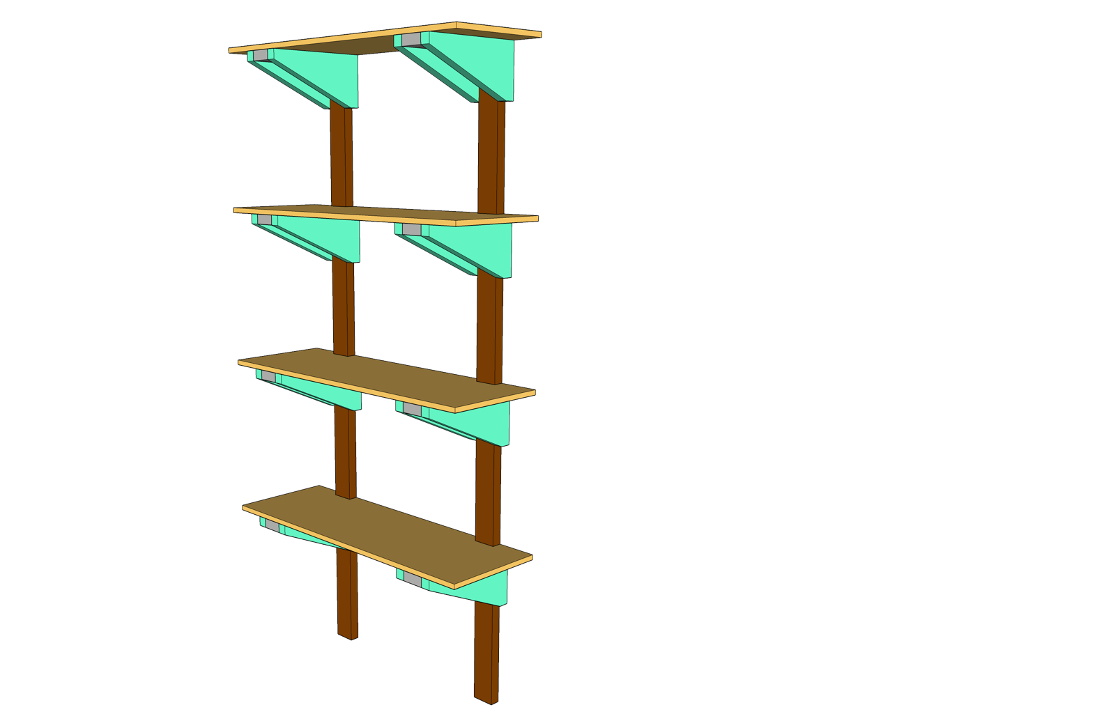 How to Build Simple Garage Storage Shelves 15 Steps Instructables