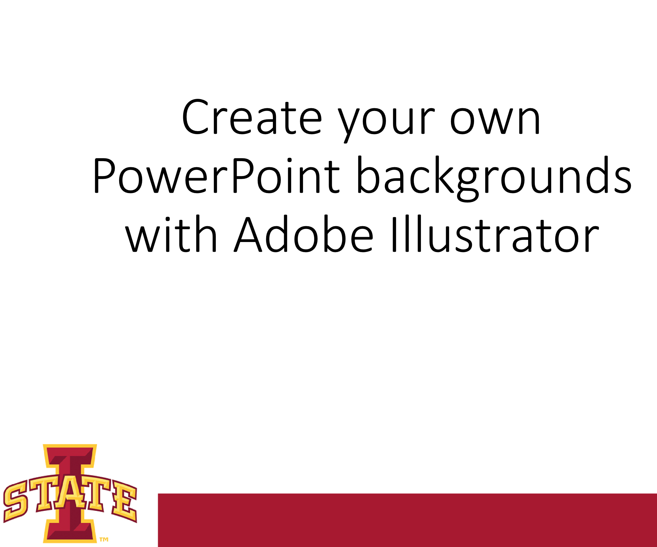 Microsoft PowerPoint Background Created on Adobe Illustrator