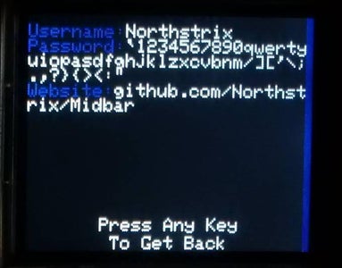 View Login From EEPROM