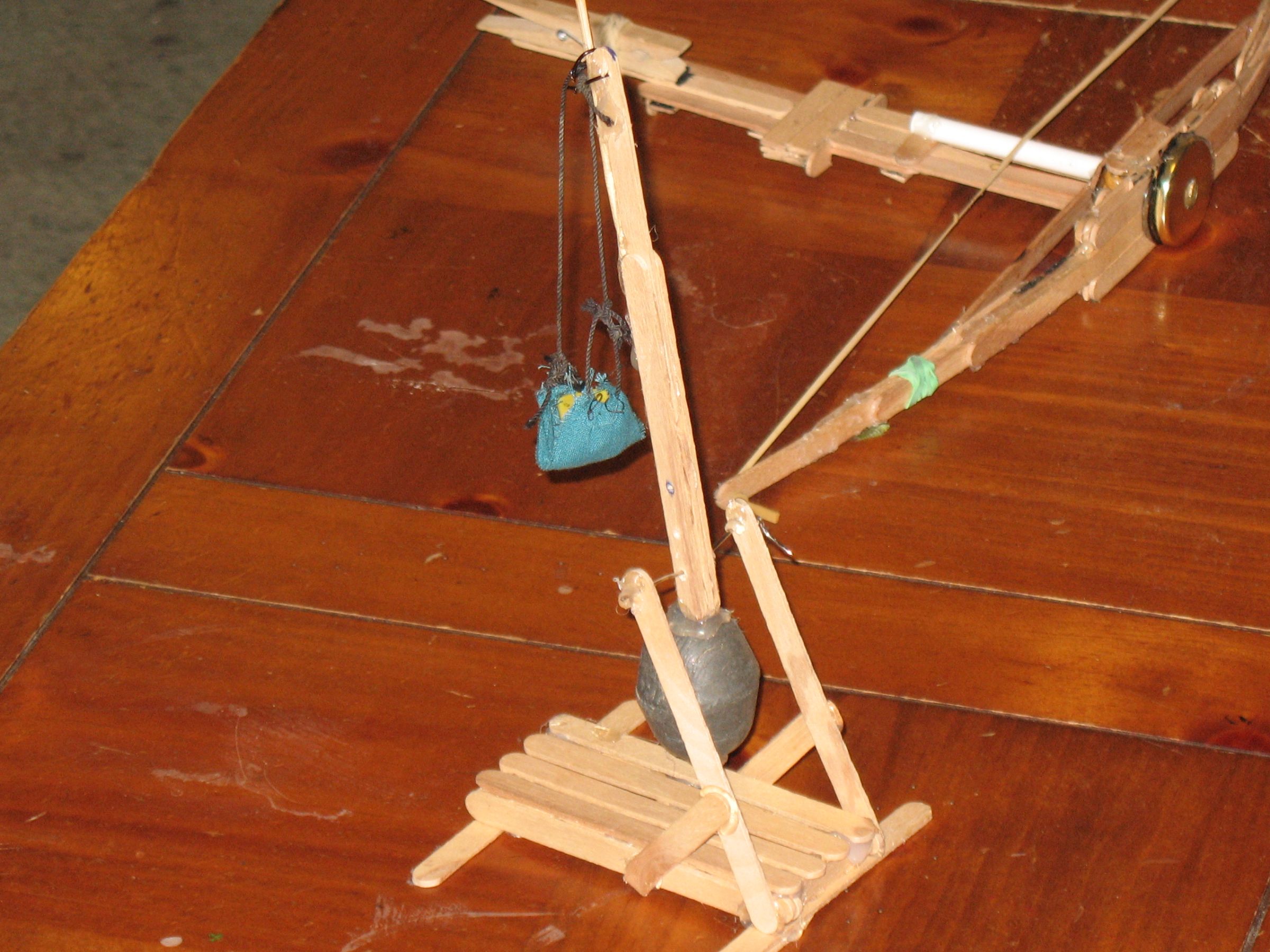 Popsicle Stick Trebuchet