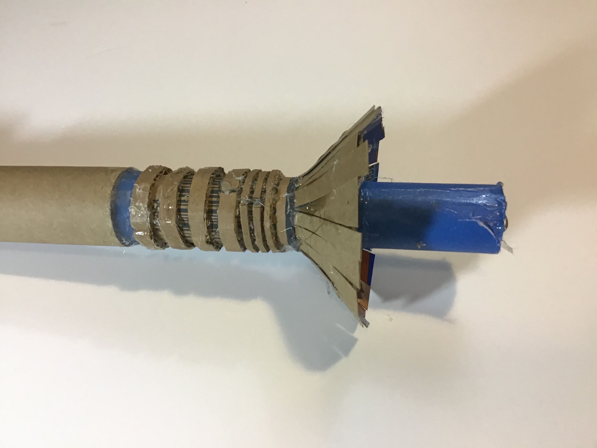 Custom Lightsaber Hilt From Cardboard 8 Steps (with Pictures