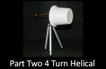 Helical Antenna 5 8GHz 4 Turn