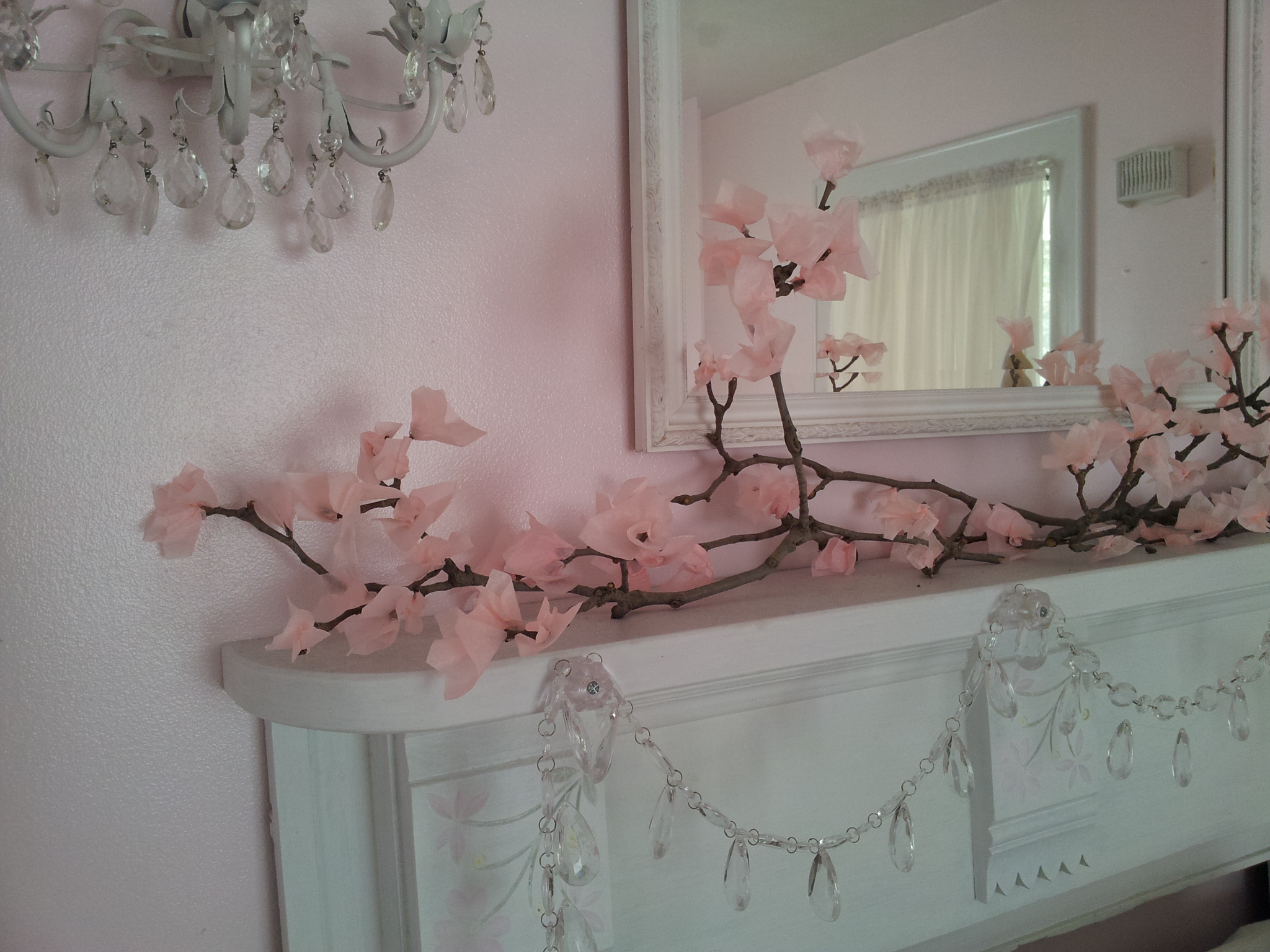 Tissue Paper Cherry Blossom