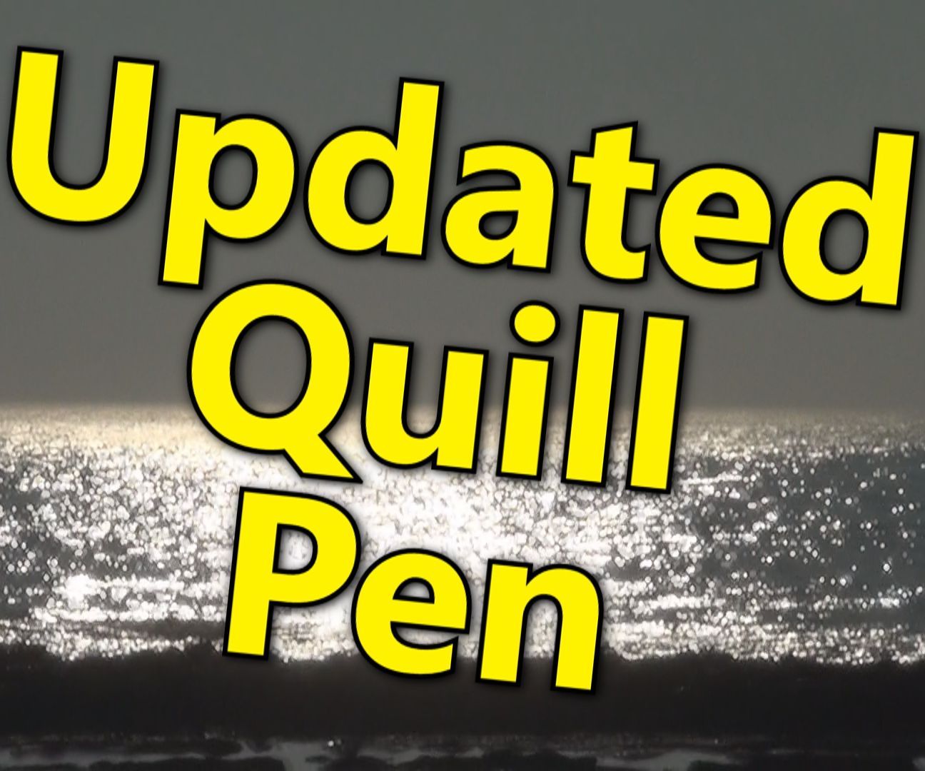 Make a Modern Quill Pen