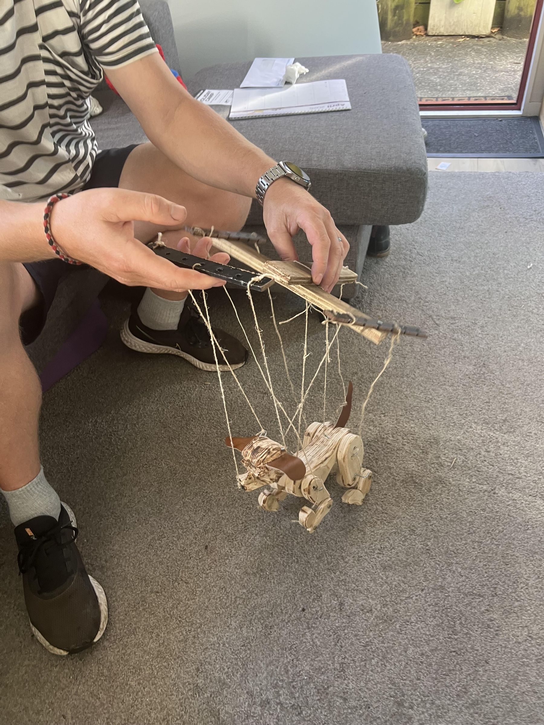 Dog String Puppet The Puppy Puppet, the Diy Dog or the Marionette Mutt : 10 Steps (with ...