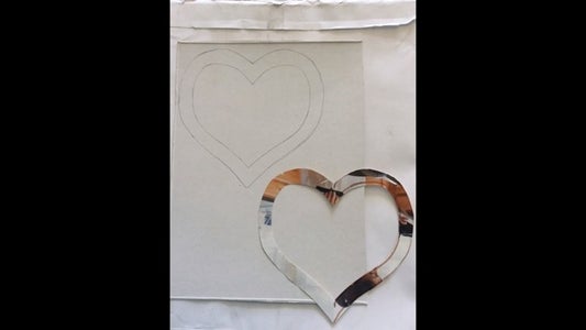 Making Hearts in Cardboard