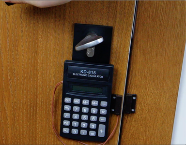 Carefully Disassemble an Electronic Calculator