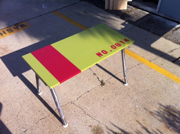 Ikea Table Re-Purposed
