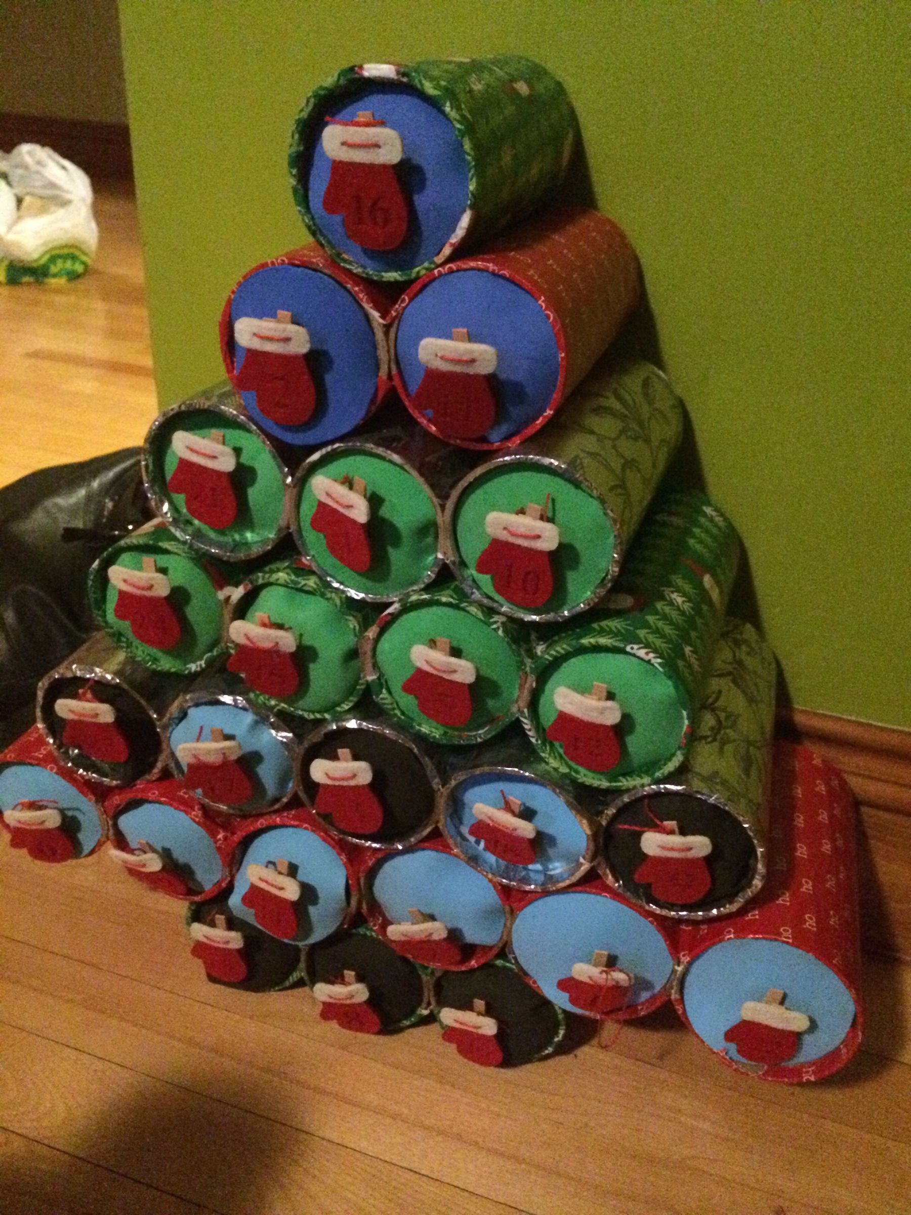 Beer Can Advent Calendar