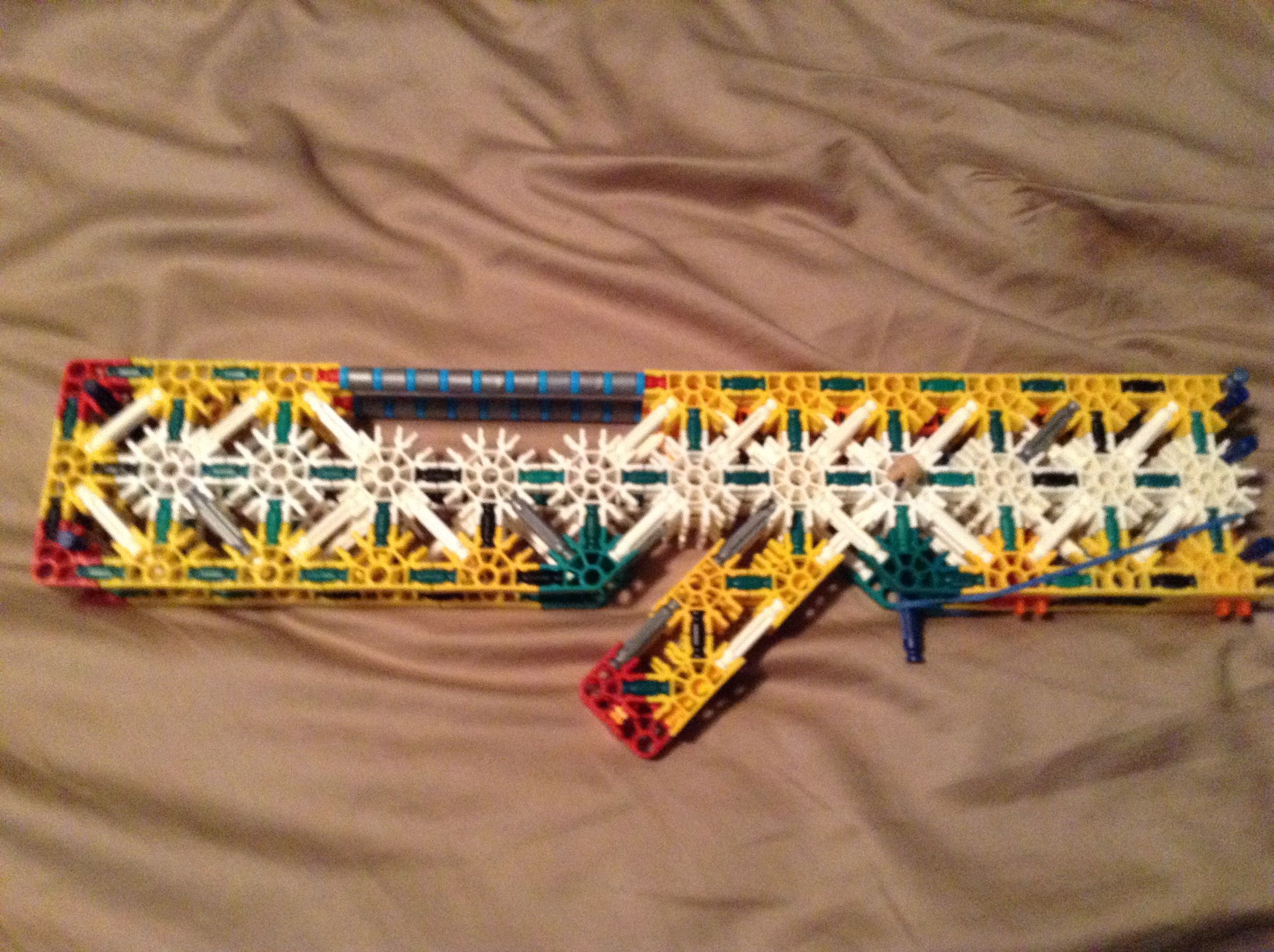 The Shredder a Knex Assault Rifle